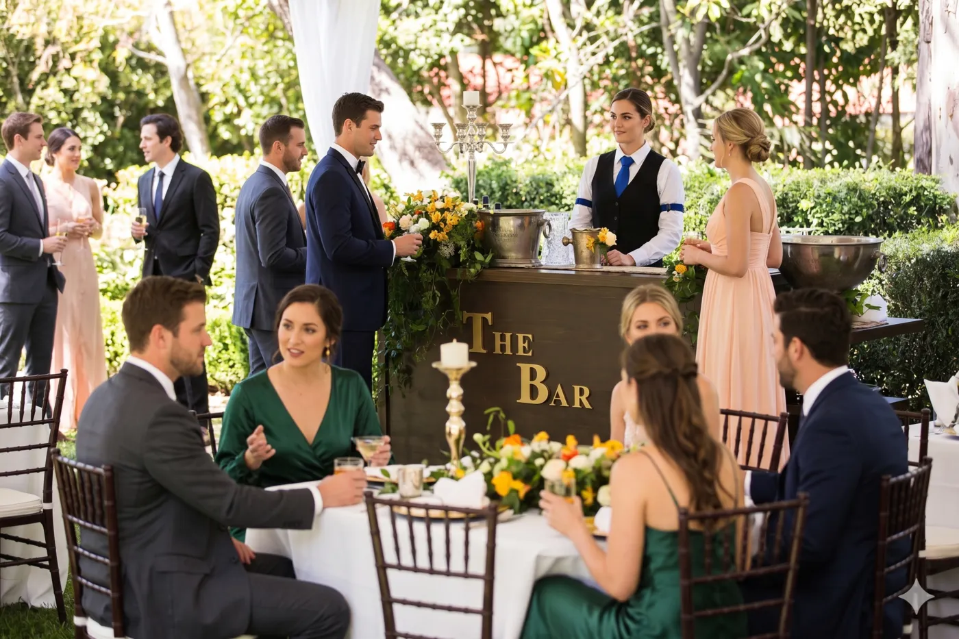 Wedding guests